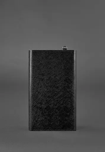 Кожаный клатч-органайзер (Тревел-Кейс) 5.1 черный Blackwood - фото 6