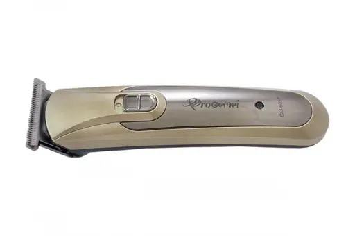 Професійна бездротова акумуляторна машинка ProGemei GM 6057 тример для стриження волосся металік - фото 4