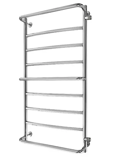 Водяна рушникосушка Mario Люкс Б/П 1/2" 900x550/800 1.1.2306.02.P, Хром, нижнее - фото 1