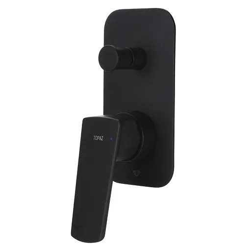 Душова система прихованого монтажу Topaz Lexi TLG 21205-H57-BL, Чорний матовий - фото 5