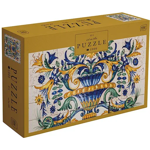 Пазлы трехслойные Interdruk Art on Tiles 1, 1000 шт. (385055)