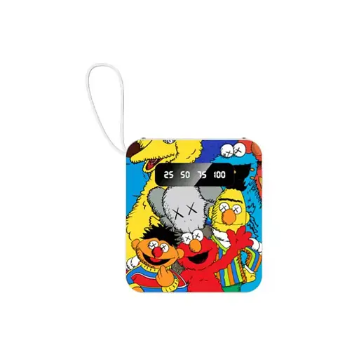 УМБ Power Bank 5000mAh повербанк с экраном и фонариком 4 в 1 Sesame Street (16130)