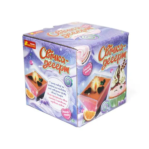 Гелевая свечка-десерт "Тирамису" Ранок 10100526 своими руками - фото 2