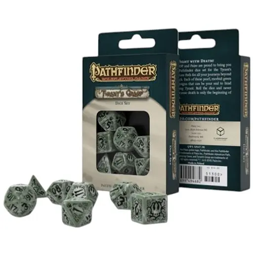 Набор кубиков Pathfinder Tyrant's Grasp Dice Set , 7 шт. (SPAT2K) - фото 1