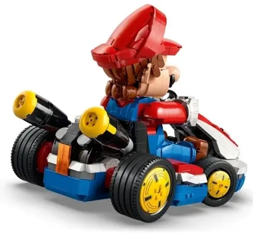 Конструктор LEGO Супер Mario Kart: Марио в стандартной карте 1972 детали (72037) - фото 4