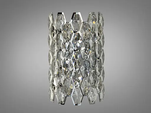 Настінний світильник Diasha хром - фото 1