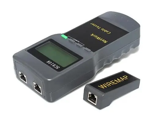 Кабельний тестер професійний Ewell SC8108, RJ-45 з пошуком обриву кабелю - фото 2