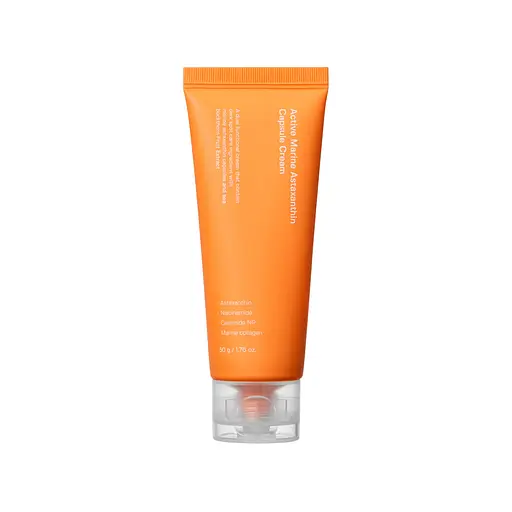 Крем капсульный осветляющий Actice Marine Astaxanthin Capsule Cream Sungboon Editor 50 мл - фото 1