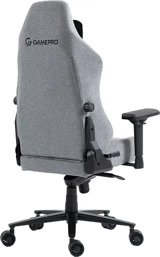 Игровое кресло GamePro GC775G Fabric Gray (GC775G) - фото 4
