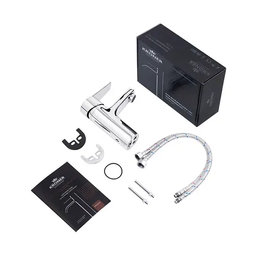 Смеситель для раковины Kroner KRM Enzo - C010 (CV023601) - фото 5