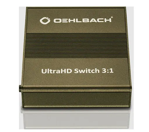 HDMI-переключатель светч 3 1 Oehlbach HS ULTRAHD Switch 3x1 - фото 2