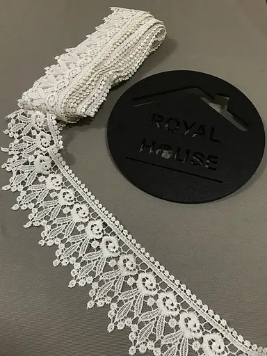 Мереживо Роза кремове - фото 3