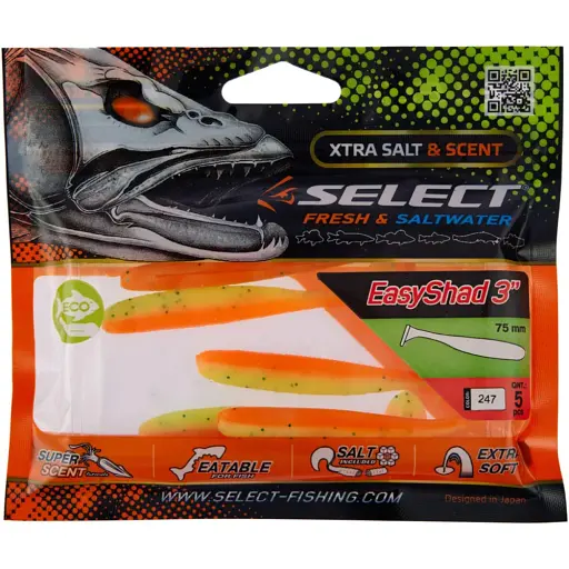 Силікон Select Easy Shad 3" #247 (5 шт/уп) - фото 2
