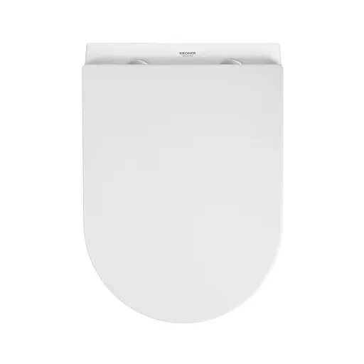 Комплект 4 в 1: Инсталляция Grohe Rapid SL 3 в 1 38772001 + Унитаз безободочный Kroner Armada WHI513636 RIMLESS с сиденьем Slim Duroplast / Soft-close / Quick relase (38772001KA513636) - фото 10