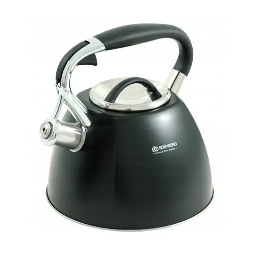 Чайник со свистком 3 л из нержавеющей стали для индукционных плит Edenberg EB-1982