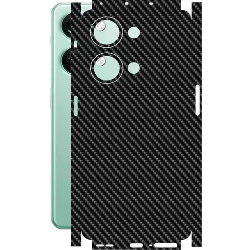 Захисна плівка StatusSKIN для OnePlus Nord 3 Корпус Вініл Карбон чорний - фото 1