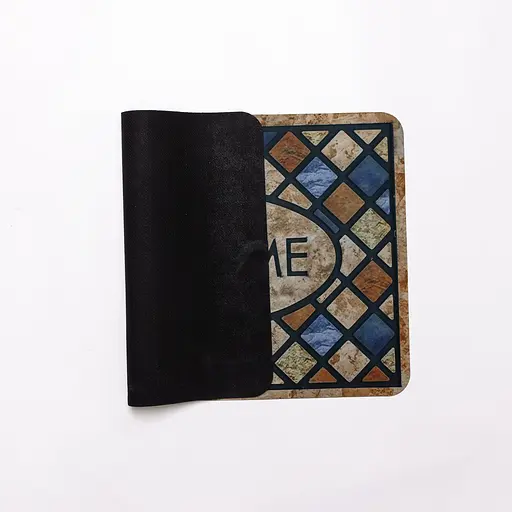 Придверний килимок 3d килимок з діатоміту Welcom 38×58 (см) килимок для коридору при вході перед дверима килимок вхідний Yiwu HP-42-40 - фото 3