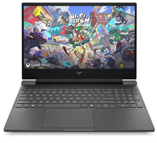 Ноутбук HP 15.6 Victus 15-fb3105ua FHD IPS AG/Ryzen 5 8645HS/16GB/512SSD/RTX 3050 6GB/DOS/Gray (D3XU0EA) - фото 1
