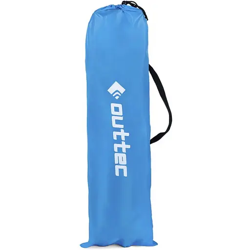 Раскладное кресло-лежак Outtec с чехлом синий - фото 4