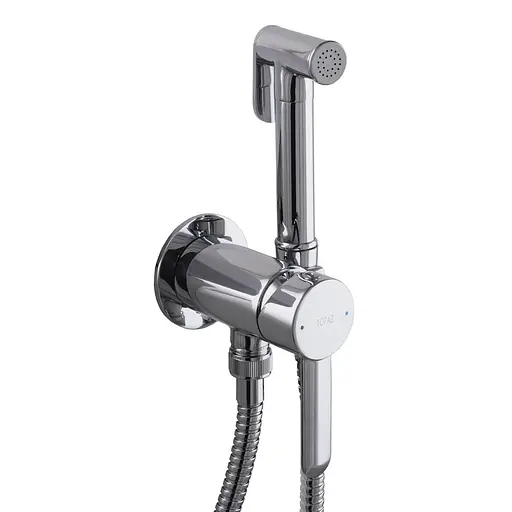 Набор гигиенического душа скрытого монтажа Topaz Corsica TC 16106-H48, Хром - фото 1