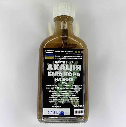 Водна настойка на корі білої акації 200 мл - фото 1
