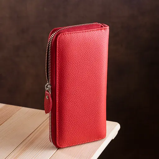 Жіночий шкіряний гаманець-клатч ST Leather 9х18.5 см acs0015898 - фото 6