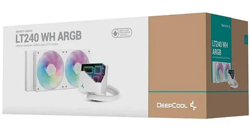 СВО Deepcool LT240 ARGB White (R-LT240-WHAMNC-G-1) - фото 6
