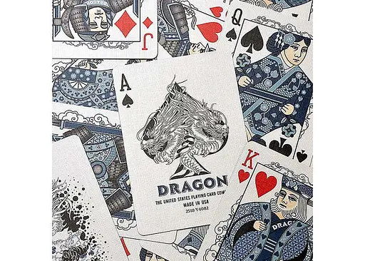 Карты игральные United States Playing Card Company Bicycle Dragon (Bicycle Premium) (2451) - фото 5