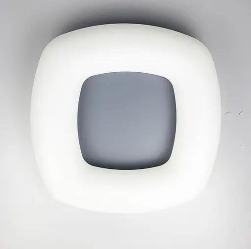 Стельовий LED світильник Schuller із сірою основою 47×47 см | Line F | Арт. 6002 002 GR - фото 2