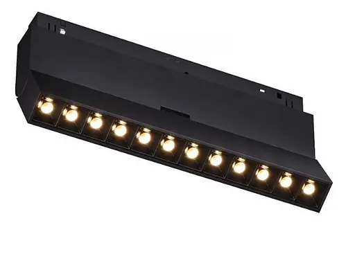 Светильник магнитный трековый KLOODI KDMG-BOOK220 DL 12W 3K BK - фото 1