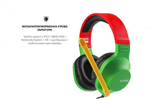 Игровая гарнитура Sades SA-721 Spirits Rasta (sa721rsj) - фото 3