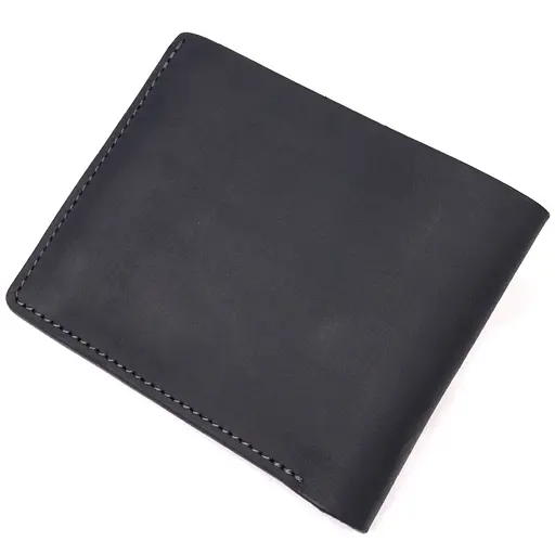 Мужской кожаный кошелек Grande Pelle 11.5х9х1 см acs0024003 - фото 2