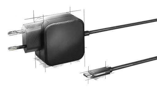 Блок питания зарядное устройство для ноутбука Xilence 67W Mini PD Charger черный - фото 4