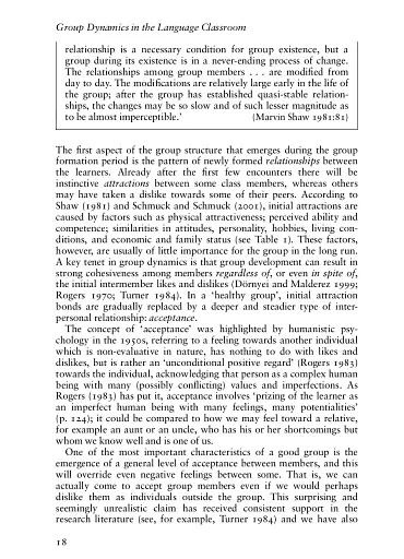 Group Dynamics in the Language Classroom - фото 8