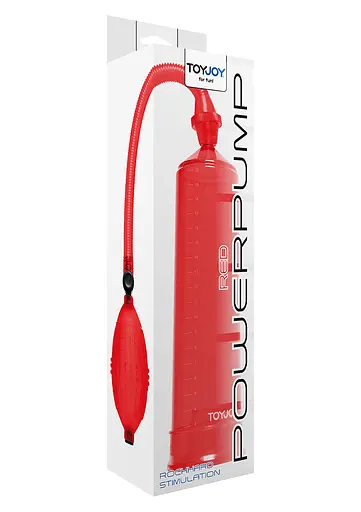 Помпа для пениса Toy Joy Pressure Pleasure Pump 20 см красный - фото 3