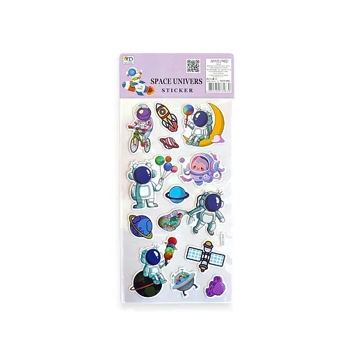 Наліпки дитячі 6 дизайнів 12 шт. (762862ML) - фото 7