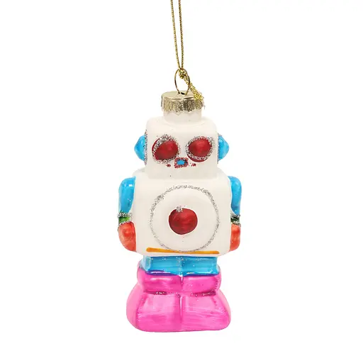 Елочное украшение "Фантастический робот", 4,8*3,6*8,5 см, YQ1409913
