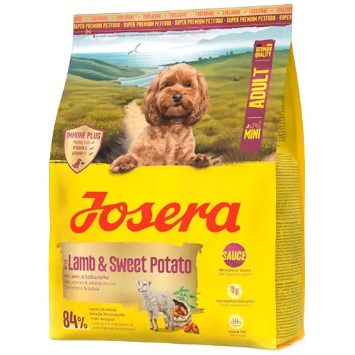 Сухий корм для собак Josera Mini with Lamb & Sweet Potato 900 г
 - фото 1