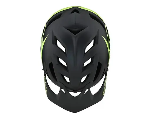 Велошолом Troy Lee Designs A1 Mips Helmet Classic Grey/Green XL/XXL (1106-190258015) - фото 3