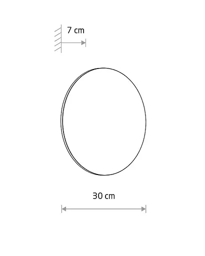 Світильник вуличний настінний Nowodvorski 11572 Aria LED XL 1x15W 3000K 1100Lm IP54 чорний - фото 6