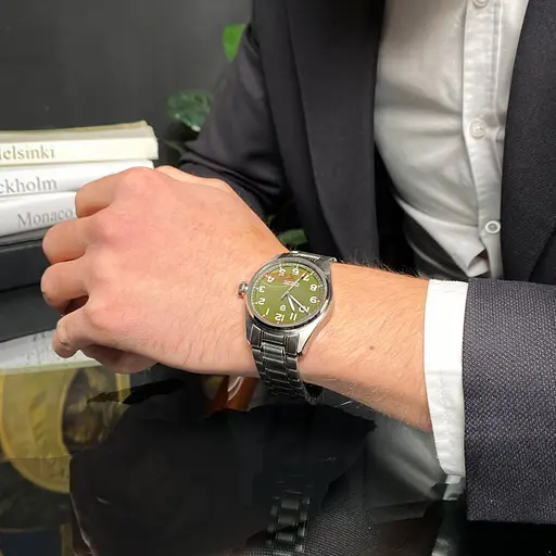 Наручные часы мужские PD-1717 Silver-Green Pagani Design acs0031112 - фото 7