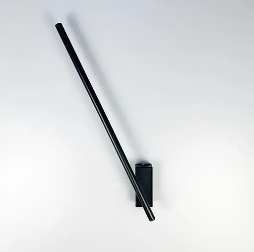 Линейный настенный светильник с регулирующим механизмом Line F длина 60 см Арт. WJ97/600 BK - фото 4