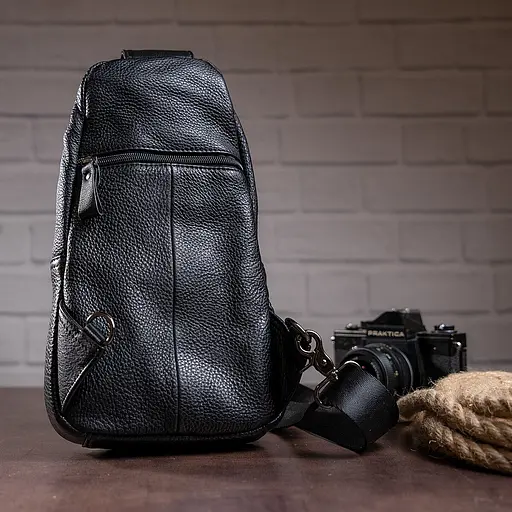 Чоловіча шкіряна сумка Vintage 17х29х6 см sum0012344 - фото 3