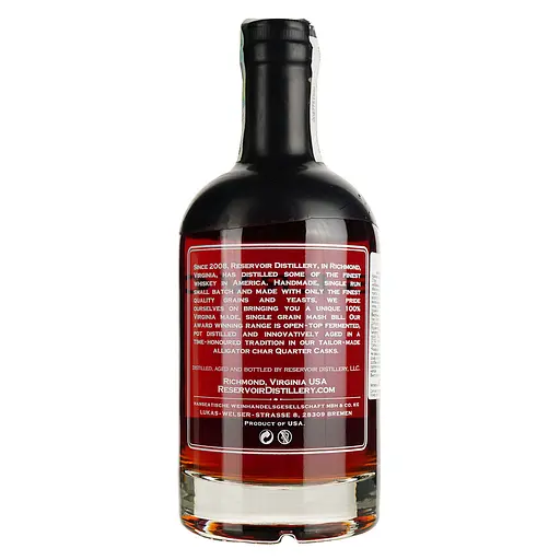 Віскі Reservoir Bourbon 50% 0.7 л - фото 4
