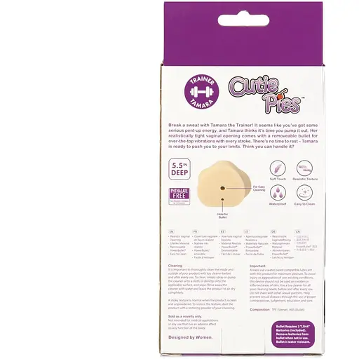 Мастурбатор-вагина Cutie Pies TRainer Tamara Vagina Masturbator - фото 6
