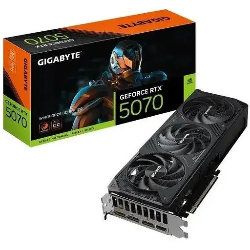 Видеокарта Gigabyte GeForce RTX 5070 WINDFORCE OC SFF 12GB - фото 1