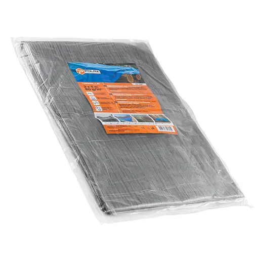 Тент тарпаулиновый Polax 2  3 м, 80 г/м, с люверсами, двусторонняя ламинация (70-106) - фото 2