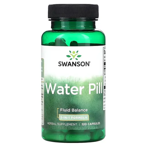 Добавки для поддержания водного баланса Swanson Water Pills 20 mg 120 caps (1086-2023-10-2738)