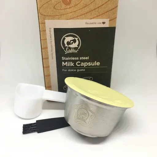 Многоразовая металлическая капсула Icafilas Milk для молока и молочной пены на кофеварку Nescafe Dolce Gusto - фото 2