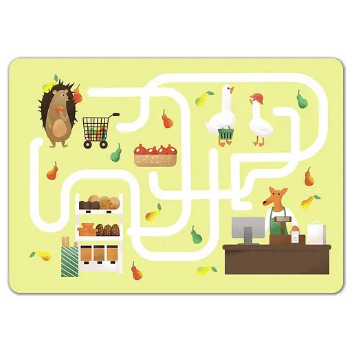 Дитячі розвивальні картки "Пиши-стирай Лабіринти" 1781001 - фото 3